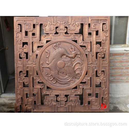 high quality bronze decorative wall relief